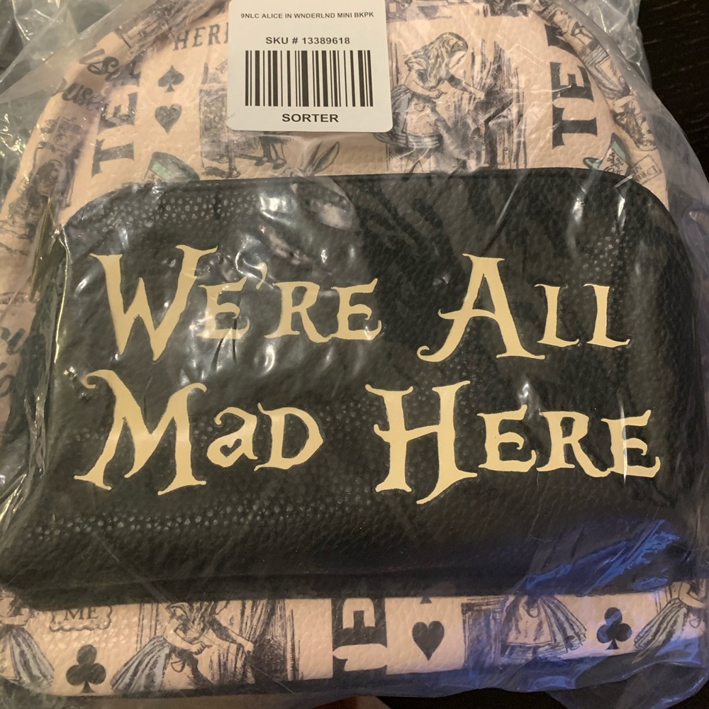 Disney Alice in Wonderland Mini Backpack